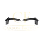 Pre-Preg Carbon Fibre Front Bumper Trims for Audi 4K RS7 20-22