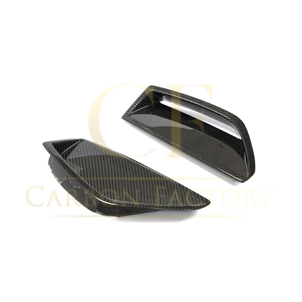 Pre-Preg Carbon Fibre Front Bumper Trims for Audi C8 RS6 19-22