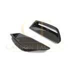 Pre-Preg Carbon Fibre Front Bumper Trims for Audi C8 RS6 19-22