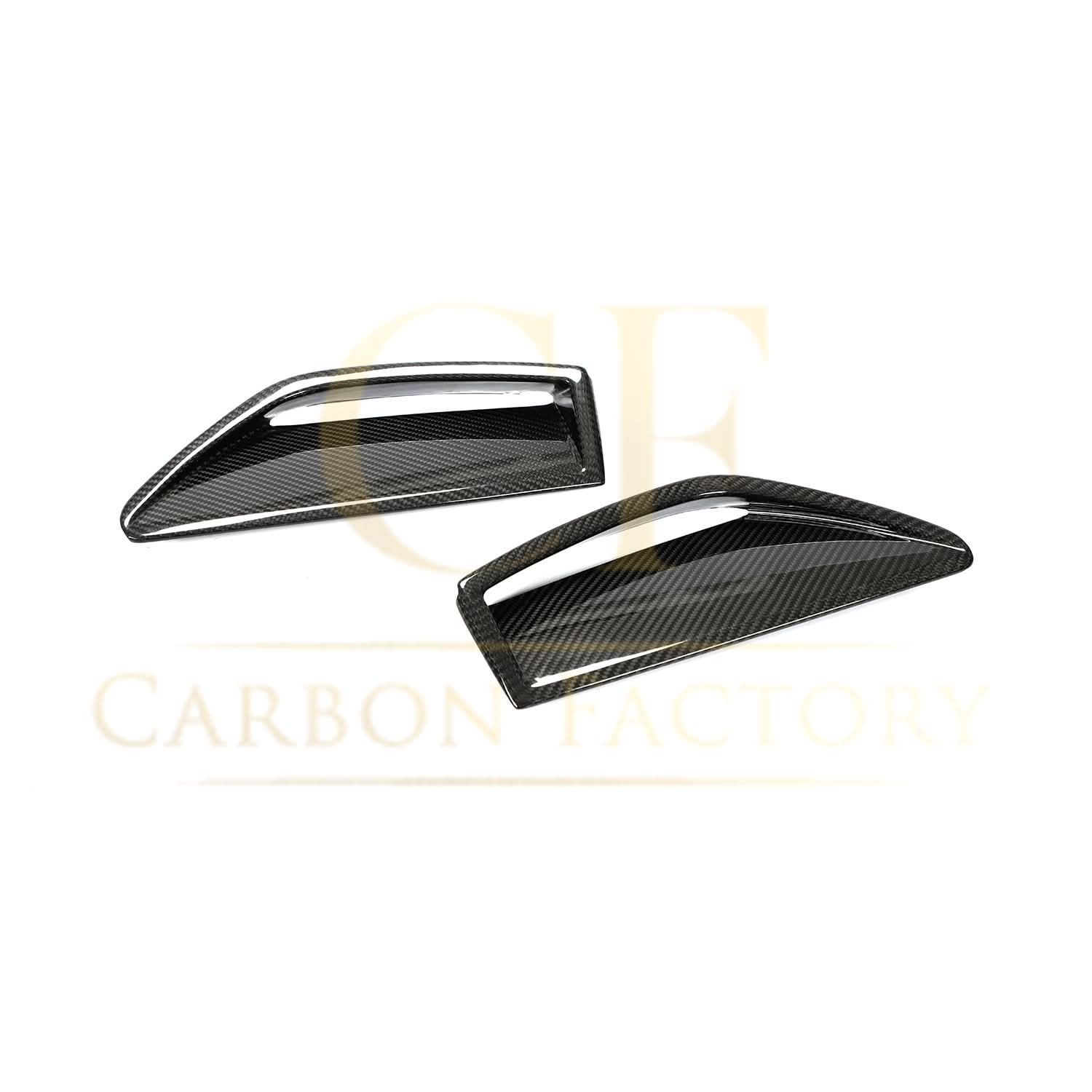 Pre-Preg Carbon Fibre Front Bumper Trims for Audi C8 RS6 19-22