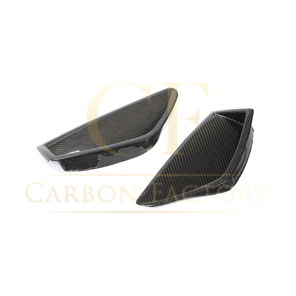 Pre-Preg Carbon Fibre Front Bumper Trims for Audi C8 RS6 19-22