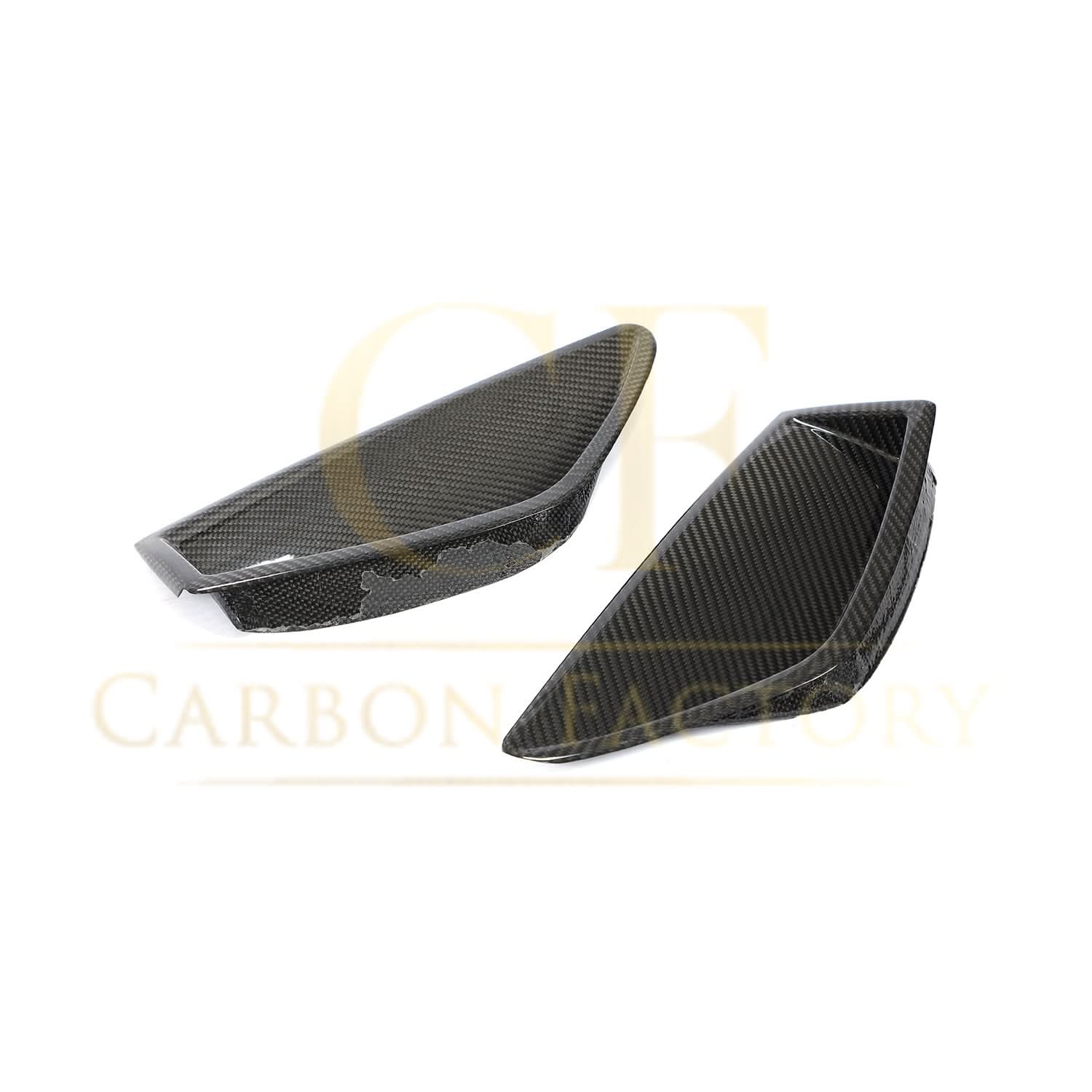 Pre-Preg Carbon Fibre Front Bumper Trims for Audi C8 RS6 19-22
