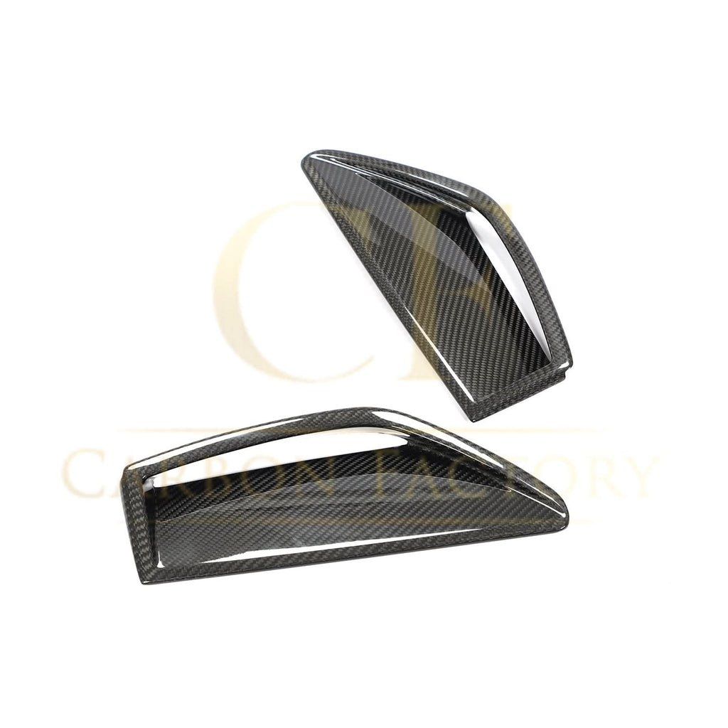 Pre-Preg Carbon Fibre Front Bumper Trims for Audi C8 RS6 19-22