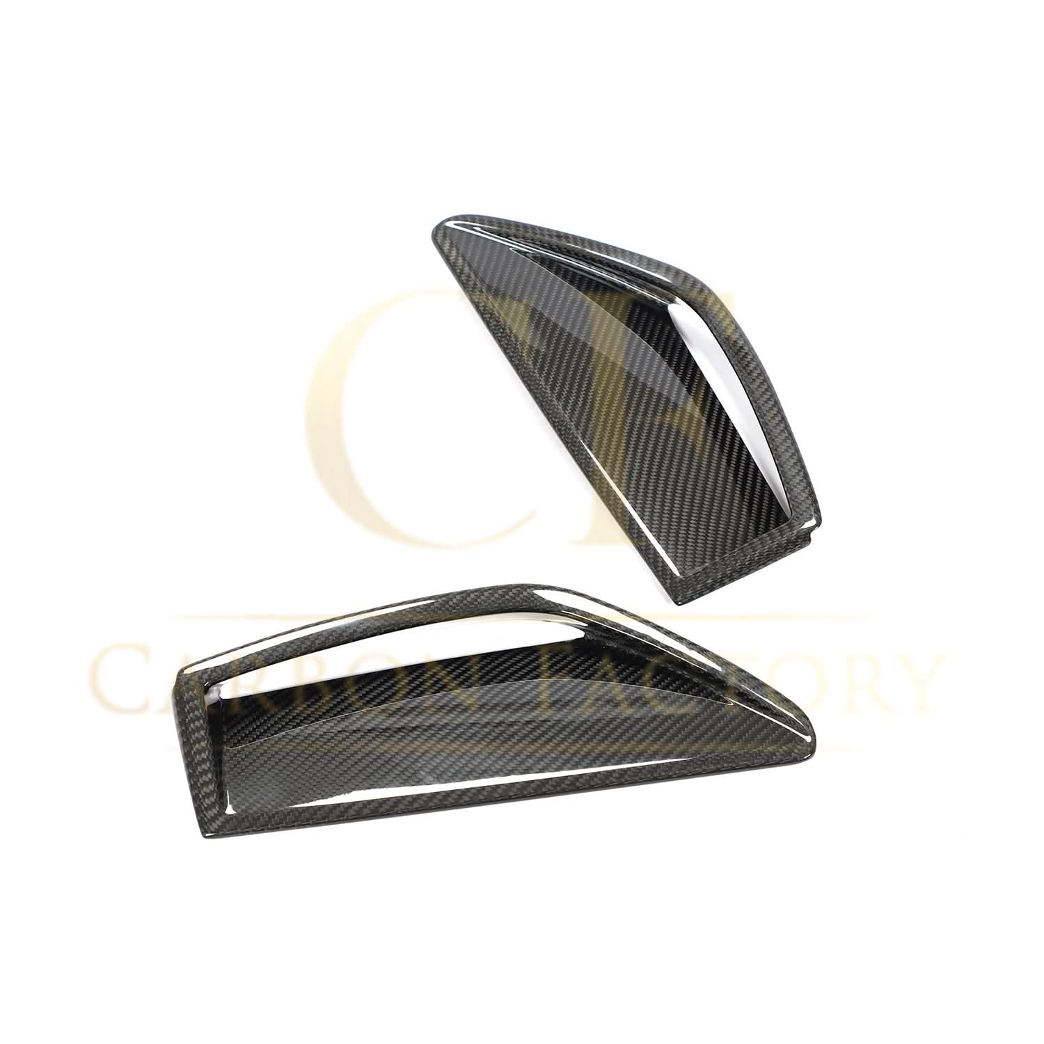 Pre-Preg Carbon Fibre Front Bumper Trims for Audi C8 RS6 19-22