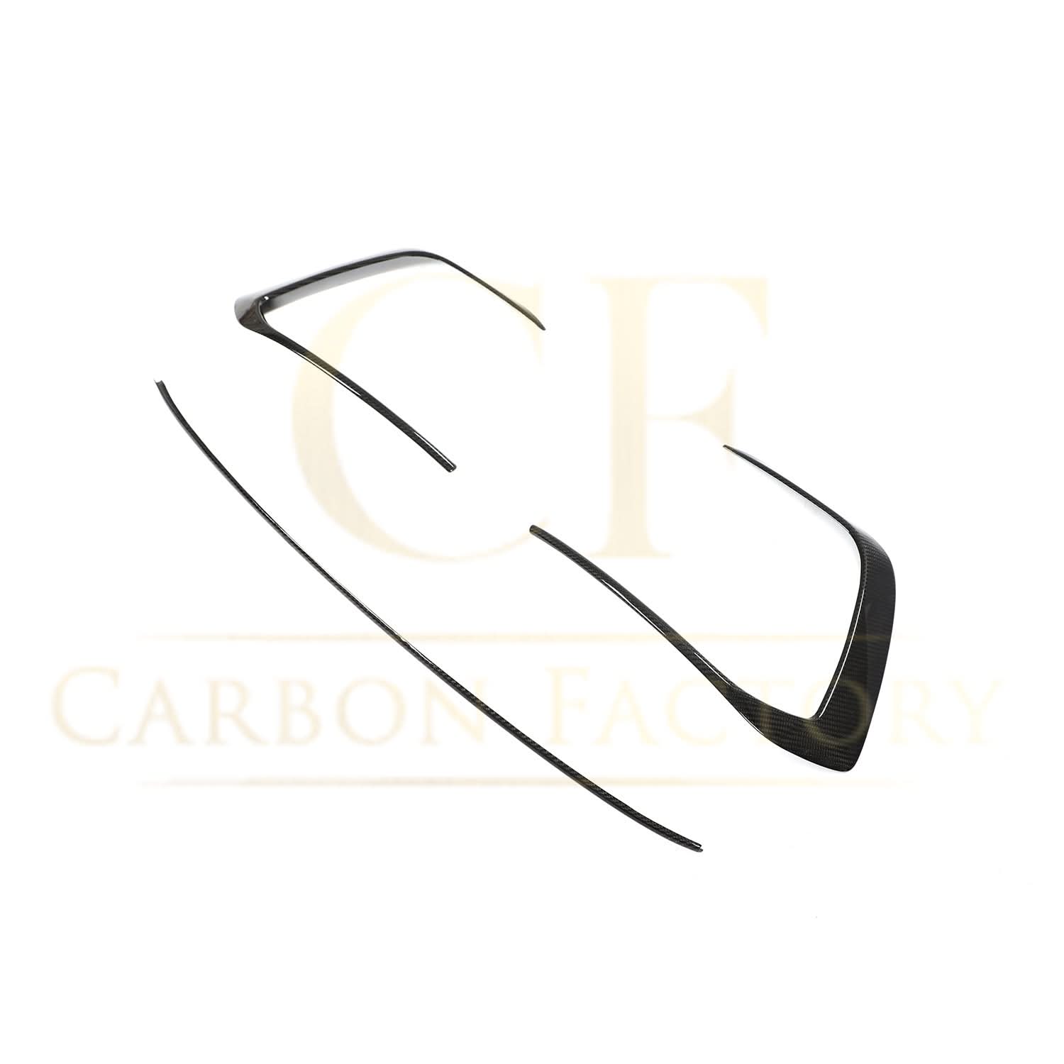 Pre-Preg Carbon Fibre Front Bumper Trims for VW Golf MK8 GTI 21-Present