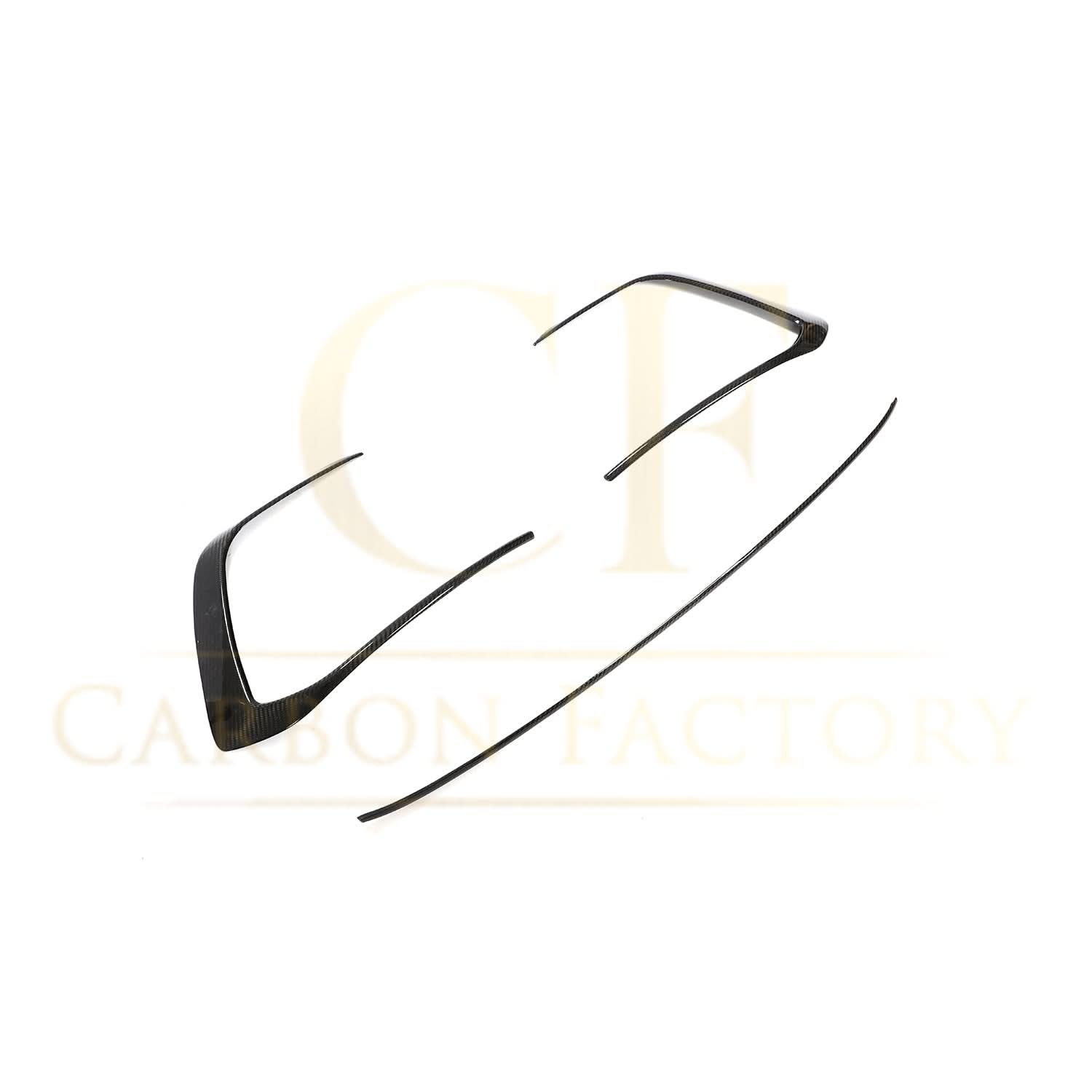 Pre-Preg Carbon Fibre Front Bumper Trims for VW Golf MK8 GTI 21-Present