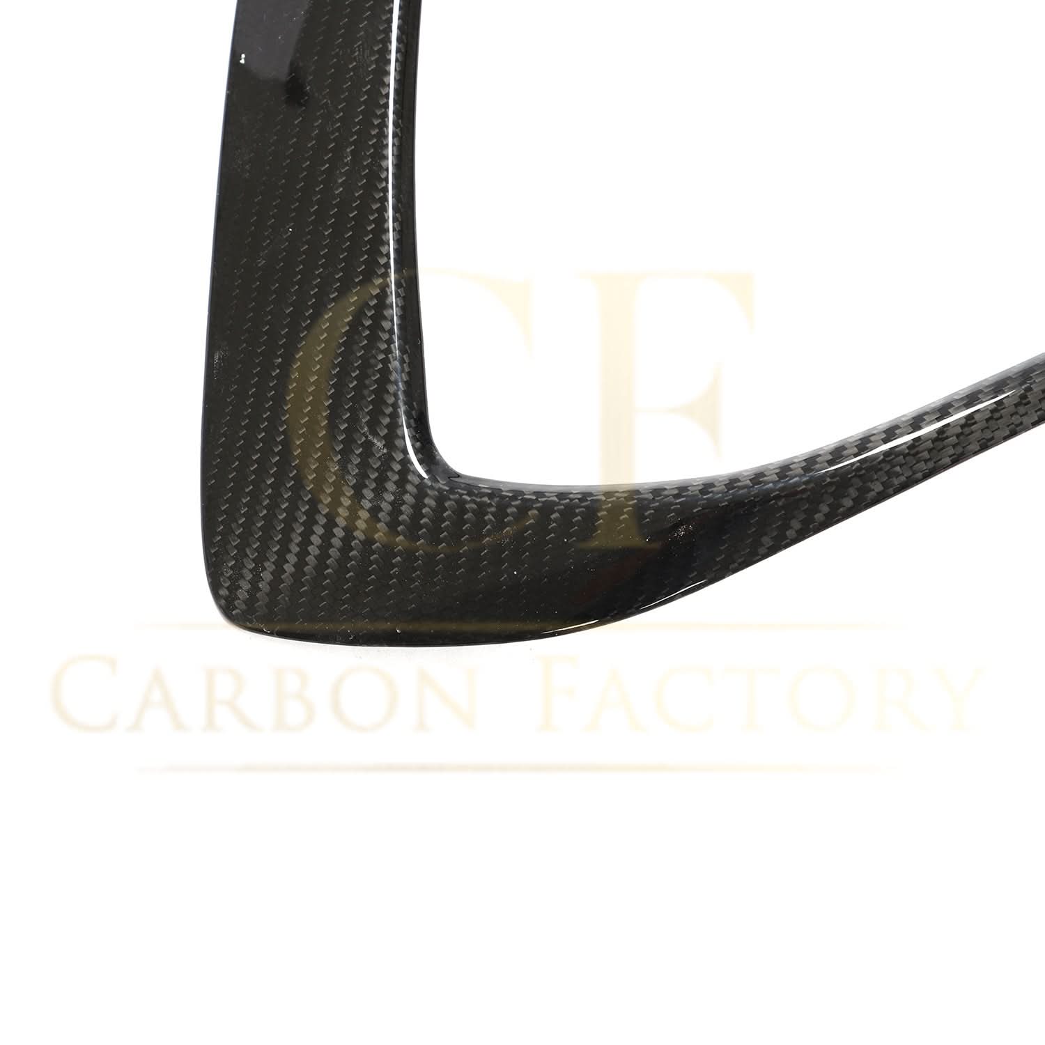 Pre-Preg Carbon Fibre Front Bumper Trims for VW Golf MK8 GTI 21-Present