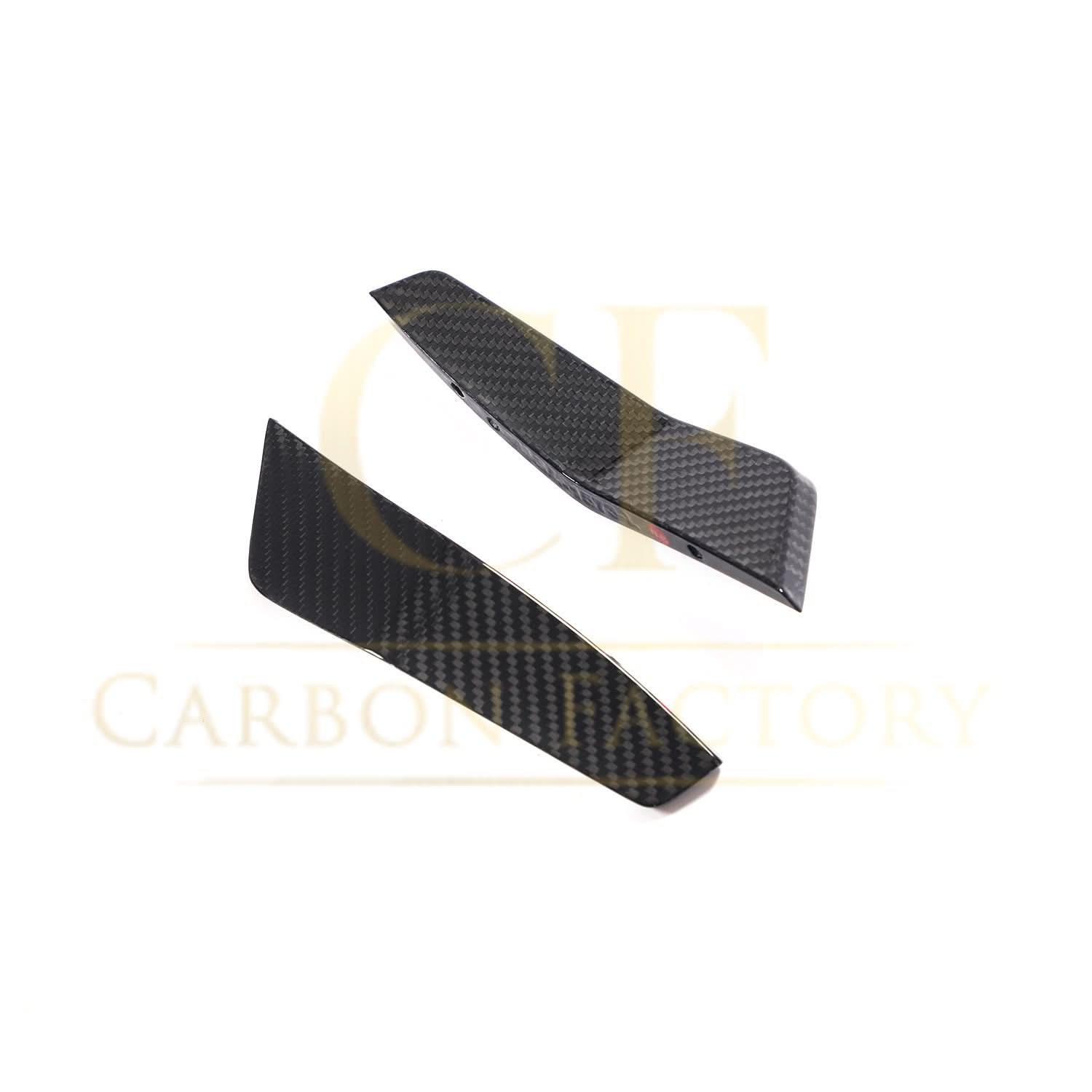 Pre-Preg Carbon Fibre Front Canards for Audi 4K RS7 20-22