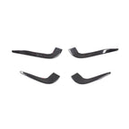 Pre-Preg Carbon Fibre Front Canards for Audi 8V RS3 Saloon 17-20
