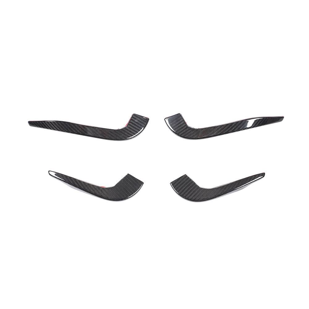 Pre-Preg Carbon Fibre Front Canards for Audi 8V RS3 Saloon 17-20