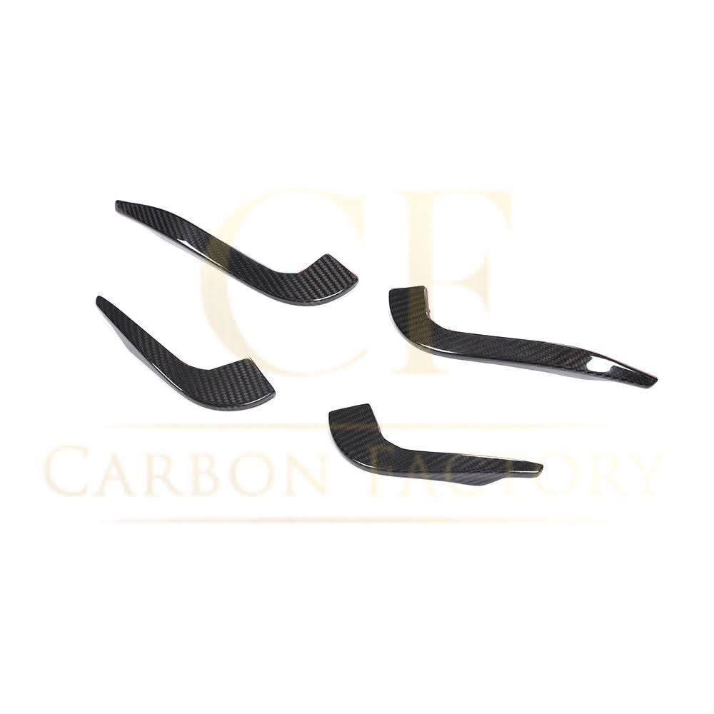 Pre-Preg Carbon Fibre Front Canards for Audi 8V RS3 Saloon 17-20