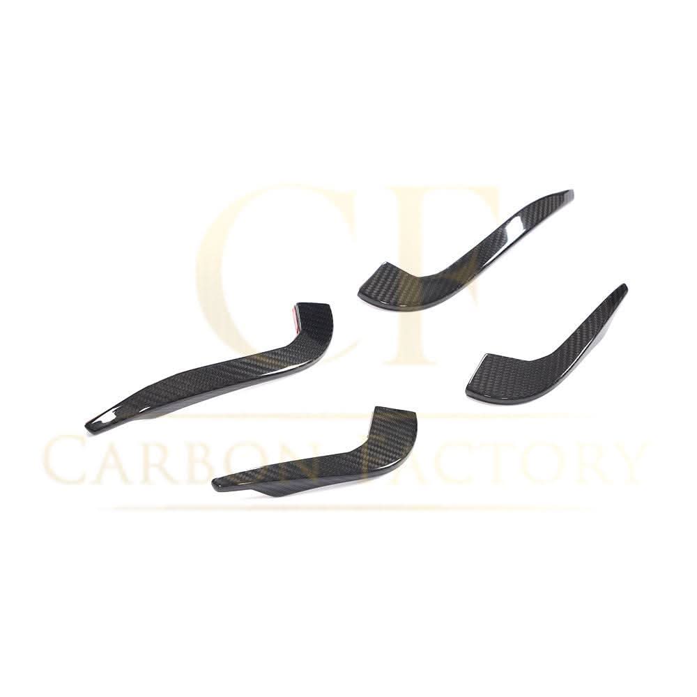 Pre-Preg Carbon Fibre Front Canards for Audi 8V RS3 Saloon 17-20