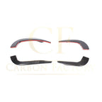 Pre-Preg Carbon Fibre Front Canards for Audi 8V RS3 Saloon 17-20