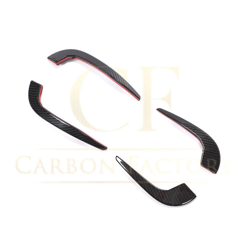 Pre-Preg Carbon Fibre Front Canards for Audi 8V RS3 Saloon 17-20