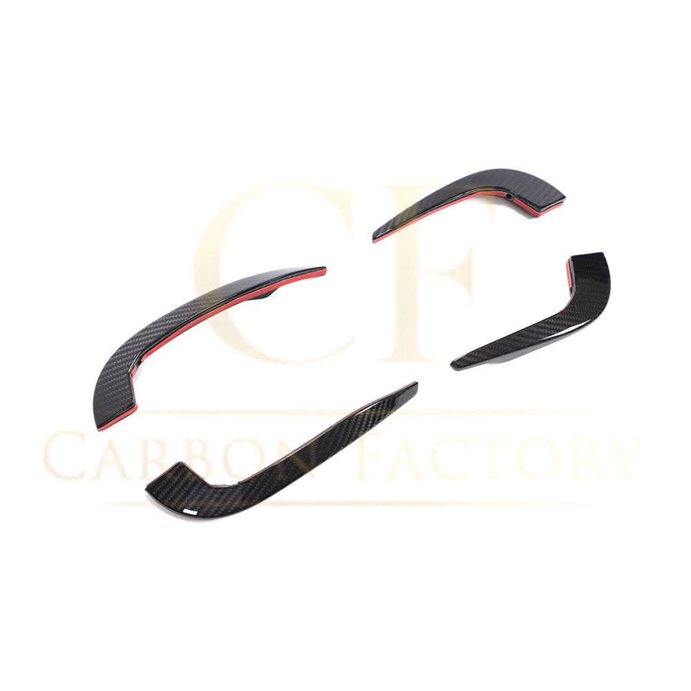 Pre-Preg Carbon Fibre Front Canards for Audi 8V RS3 Saloon 17-20