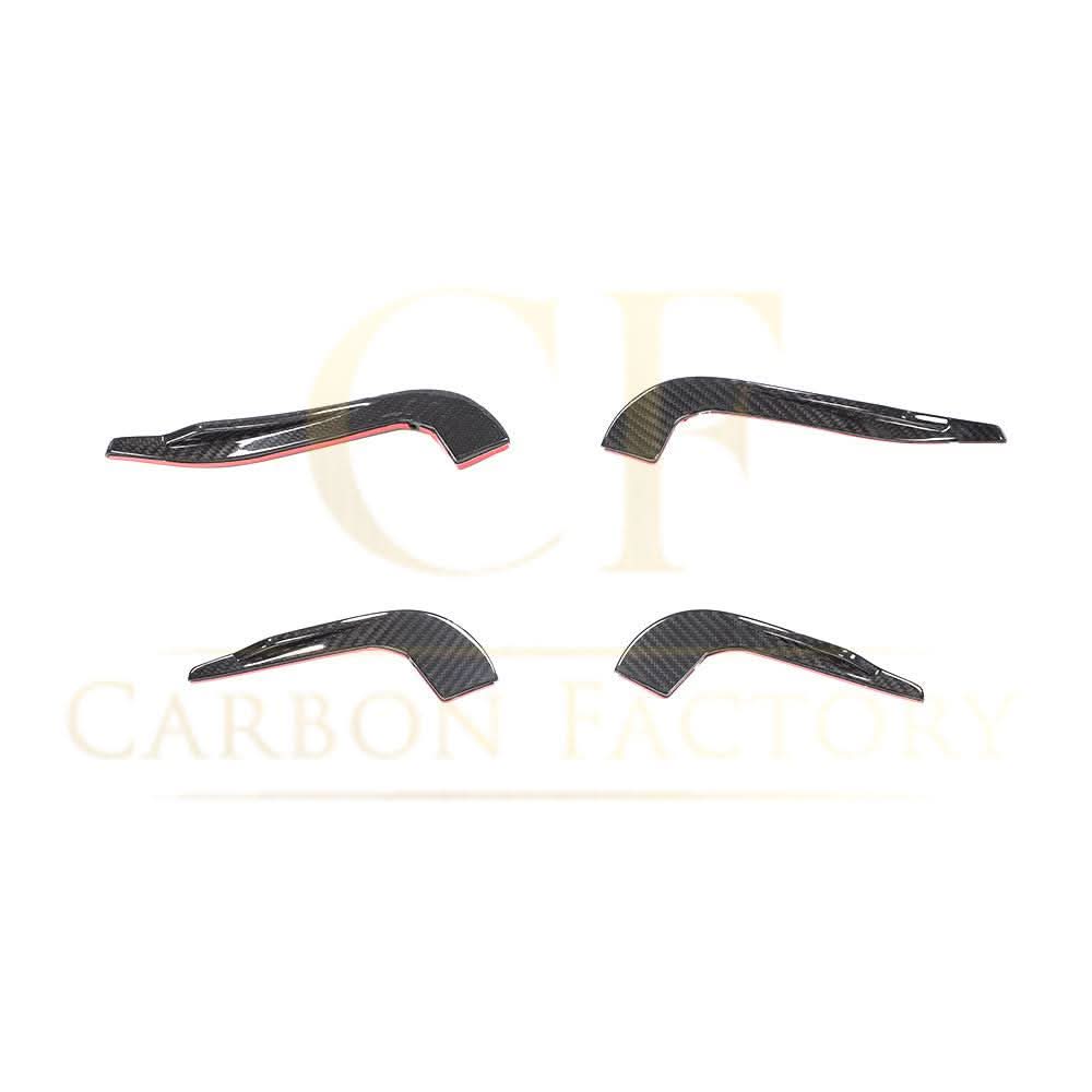 Pre-Preg Carbon Fibre Front Canards for Audi 8V RS3 Saloon 17-20
