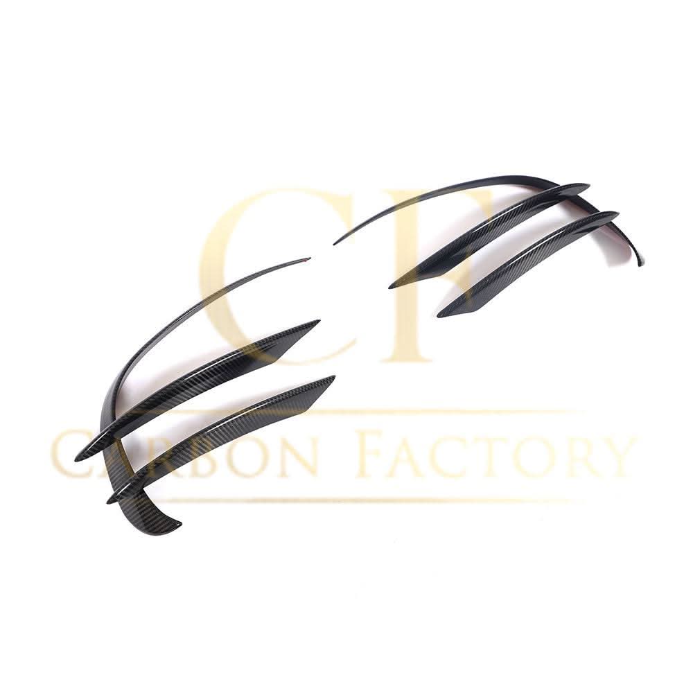Pre-Preg Carbon Fibre Front Canards Sets for Mercedes W205 C Class AMG 19-21