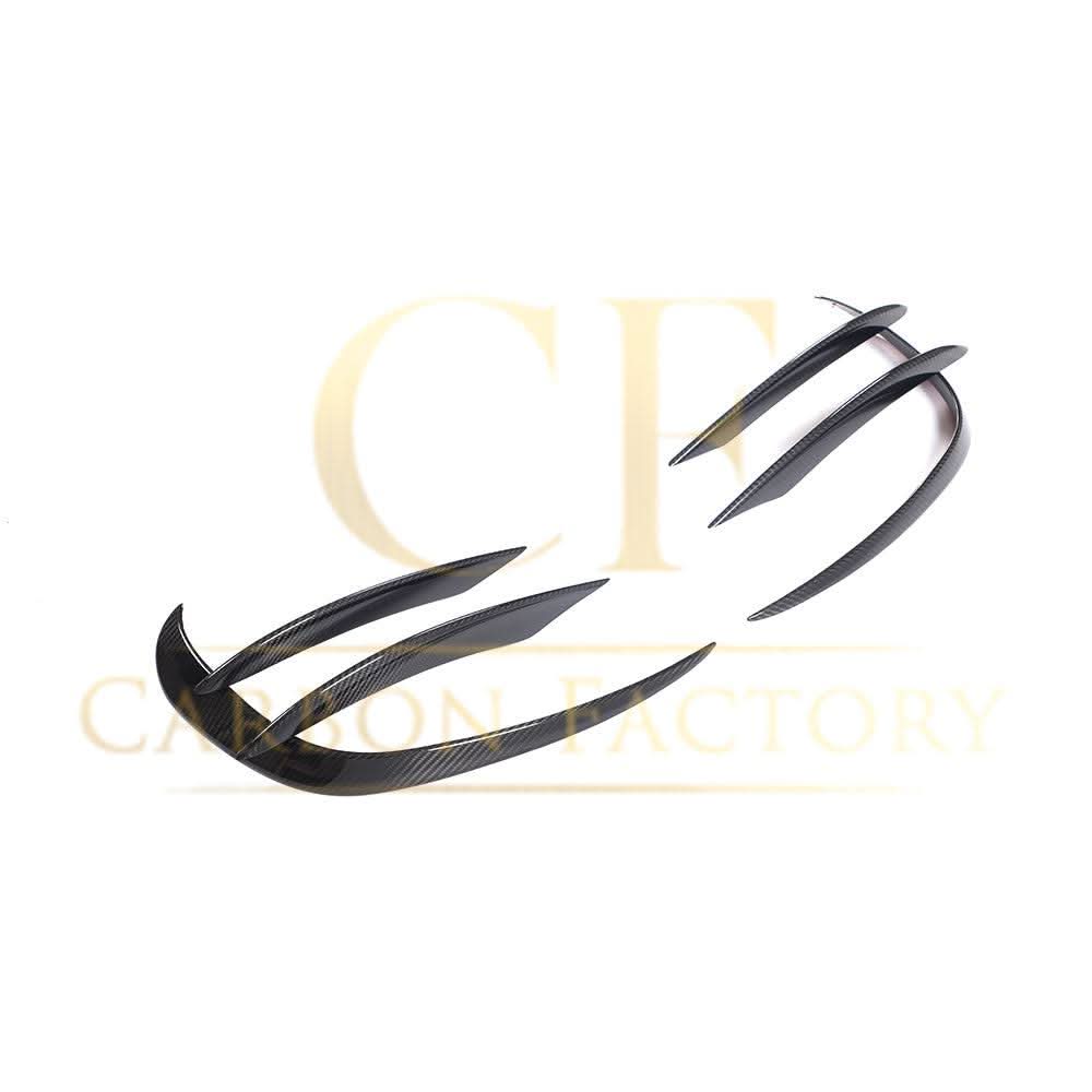 Pre-Preg Carbon Fibre Front Canards Sets for Mercedes W205 C Class AMG 19-21