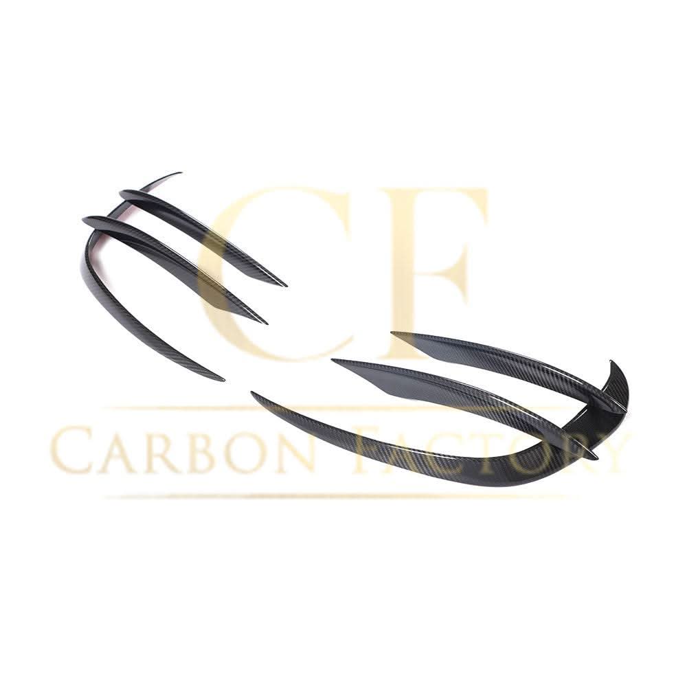 Pre-Preg Carbon Fibre Front Canards Sets for Mercedes W205 C Class AMG 19-21