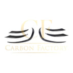 Pre-Preg Carbon Fibre Front Canards Sets for Mercedes W205 C Class AMG 19-21
