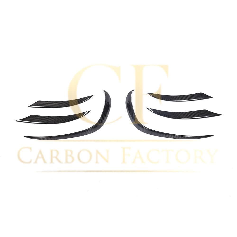 Pre-Preg Carbon Fibre Front Canards Sets for Mercedes W205 C Class AMG 19-21
