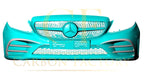Pre-Preg Carbon Fibre Front Canards Sets for Mercedes W205 C Class AMG 19-21