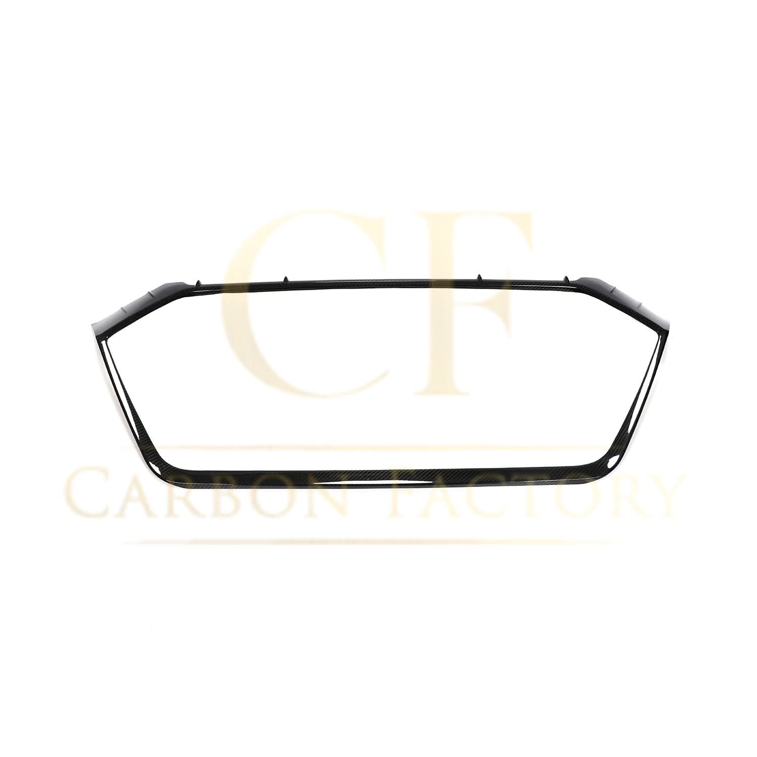Pre-Preg Carbon Fibre Front Grille Trim for Audi C8 RS6 19-22