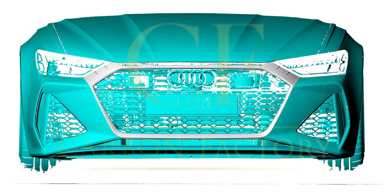 Pre-Preg Carbon Fibre Front Grille Trim for Audi C8 RS6 19-22
