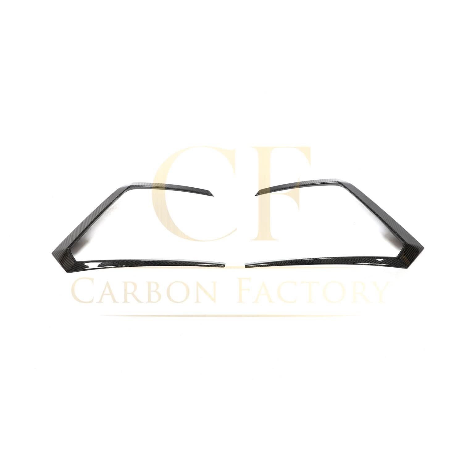 Pre-Preg Carbon Fibre Rear Bumper Trims for Lamborghini Urus 18-21