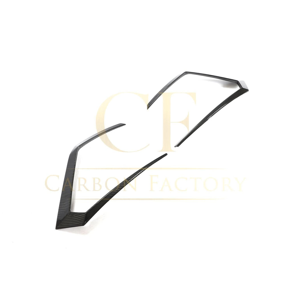 Pre-Preg Carbon Fibre Rear Bumper Trims for Lamborghini Urus 18-21