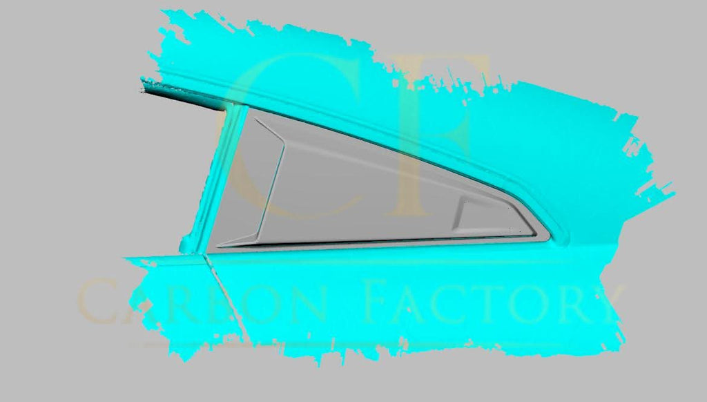 Pre-Preg Carbon Fibre Rear Window Trims for Audi 8S TT TTS TTRS MK3 15-18