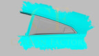 Pre-Preg Carbon Fibre Rear Window Trims for Audi 8S TT TTS TTRS MK3 15-18