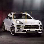 TR Style Carbon Fibre Front Canards for Porsche Macan 14-17