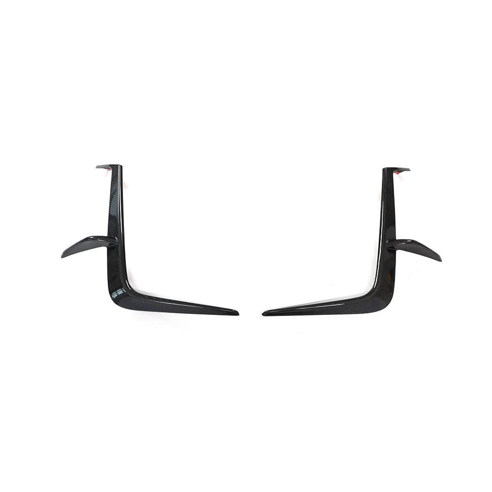 V Style Carbon Fibre Front Bumper Canards for Toyota GR86 22-Present