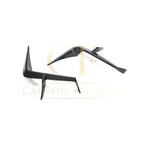V Style Carbon Fibre Front Bumper Canards for Toyota GR86 22-Present