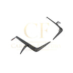 V Style Carbon Fibre Front Bumper Canards for Toyota GR86 22-Present