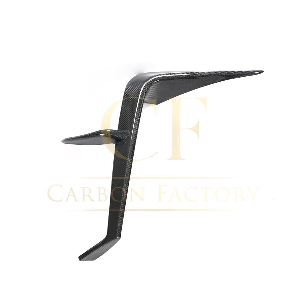 V Style Carbon Fibre Front Bumper Canards for Toyota GR86 22-Present