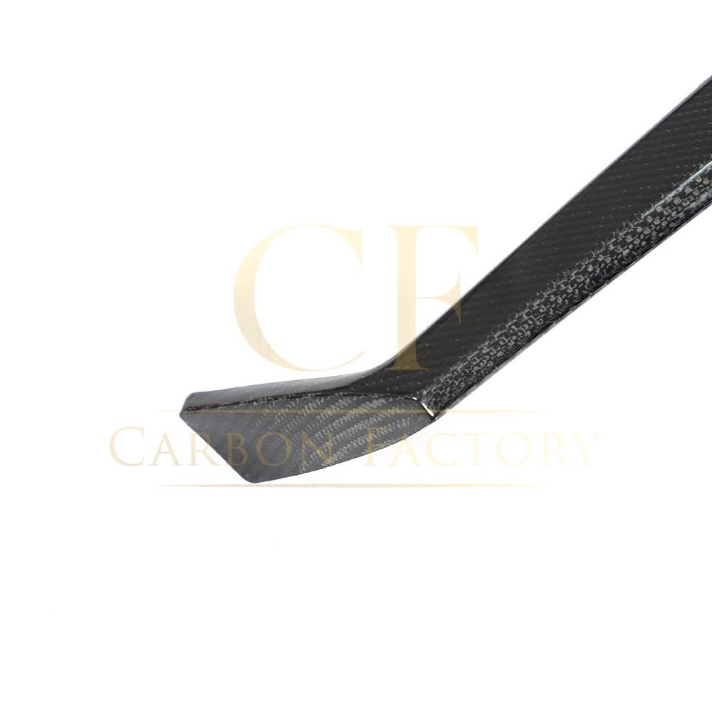 V Style Carbon Fibre Front Bumper Canards for Toyota GR86 22-Present