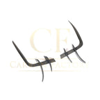 V Style Carbon Fibre Front Bumper Trims for Audi B9 A5 S Line & S5 17-19