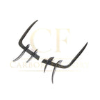 V Style Carbon Fibre Front Bumper Trims for Audi B9 A5 S Line & S5 17-19
