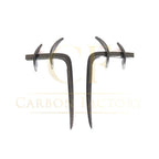 V Style Carbon Fibre Front Bumper Trims for Audi B9 A5 S Line & S5 17-19