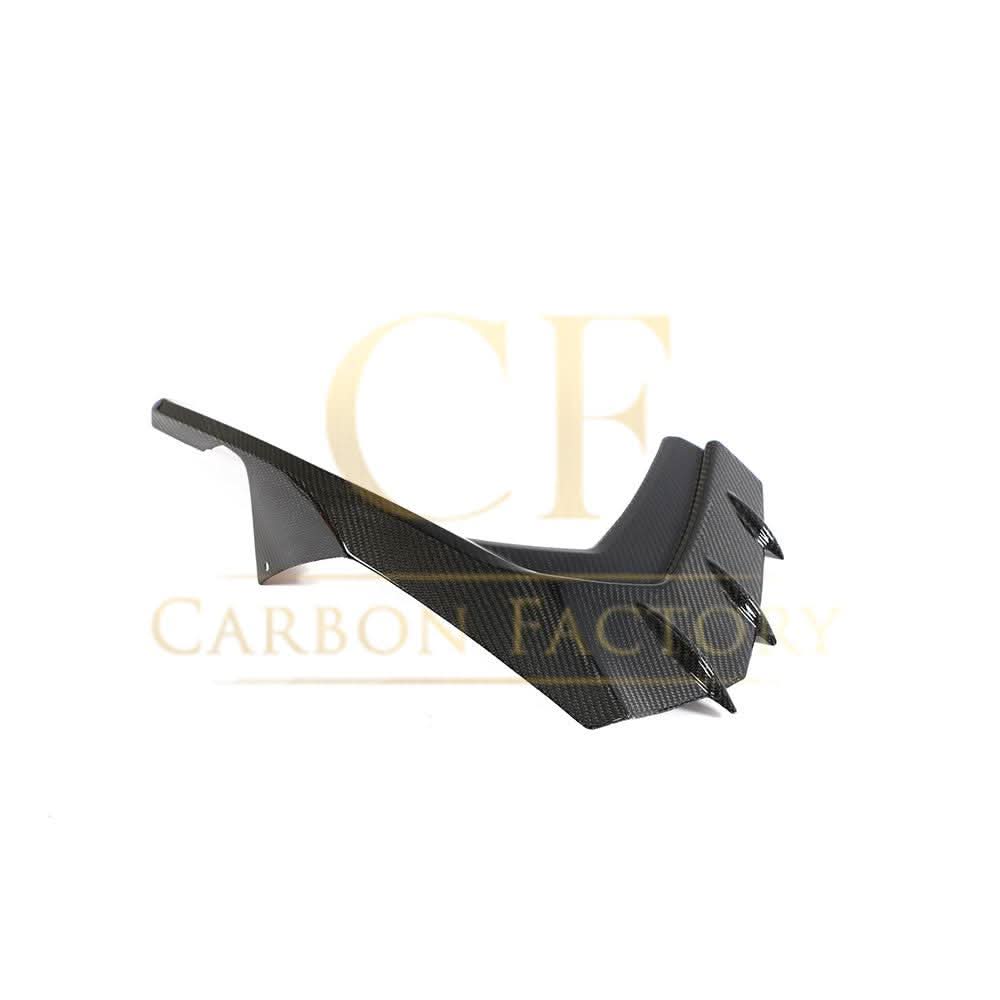 V Style Carbon Fibre Front Canards for Audi S3 Saloon 21-Present