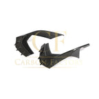 V Style Carbon Fibre Front Canards for Audi S3 Saloon 21-Present