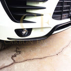 V Style Carbon Fibre Front Canards for Porsche Macan 14-17