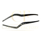 V Style Carbon Fibre Front Canards for Porsche Macan 14-17