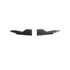 V Style Carbon Fibre Rear Bumper Extension for Tesla Model S Facelift 21-Present