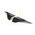 V Style Carbon Fibre Rear Bumper Extension for Tesla Model S Facelift 21-Present