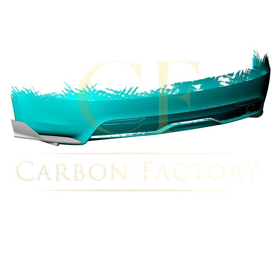 V Style Carbon Fibre Rear Bumper Extensions for Tesla Model S Facelift 21-Present
