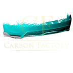 V Style Carbon Fibre Rear Bumper Extensions for Tesla Model S Facelift 21-Present