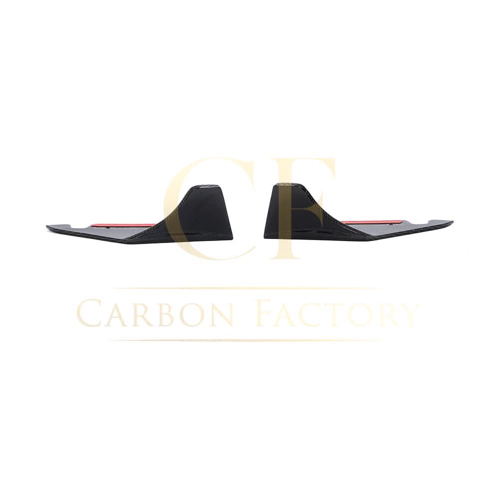 V Style Carbon Fibre Rear Bumper Extensions for Toyota GR86 22-Present